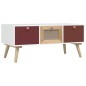 Tavolino da Salotto con Cassetti 80x40x35,5cm Legno Multistrato Tavolino da Salotto con Cassetti 80x40x35,5cm Legno Multistrato