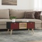 Tavolino da Salotto con Cassetti 80x40x35,5cm Legno Multistrato Tavolino da Salotto con Cassetti 80x40x35,5cm Legno Multistrato