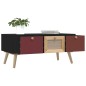 Tavolino da Salotto con Cassetti 80x40x35,5cm Legno Multistrato Tavolino da Salotto con Cassetti 80x40x35,5cm Legno Multistrato