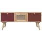 Tavolino da Salotto con Cassetti 80x40x35,5cm Legno Multistrato Tavolino da Salotto con Cassetti 80x40x35,5cm Legno Multistrato