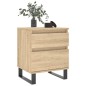 vidaXL Comodino Rovere Sonoma 40x35x50 cm in Legno Multistrato vidaXL Comodino Rovere Sonoma 40x35x50 cm in Legno Multistrato