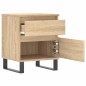 vidaXL Comodino Rovere Sonoma 40x35x50 cm in Legno Multistrato vidaXL Comodino Rovere Sonoma 40x35x50 cm in Legno Multistrato