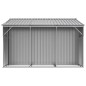 vidaXL Capanno da Giardino Grigio 277x279x179 cm in Acciaio Zincato vidaXL Capanno da Giardino Grigio 277x279x179 cm in Acciaio Zincato
