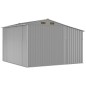vidaXL Capanno da Giardino Grigio 277x279x179 cm in Acciaio Zincato vidaXL Capanno da Giardino Grigio 277x279x179 cm in Acciaio Zincato