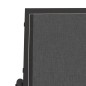 Panca Glider Giardino Nera 120,5x76x86,5 cm Textilene e Acciaio Panca Glider Giardino Nera 120,5x76x86,5 cm Textilene e Acciaio