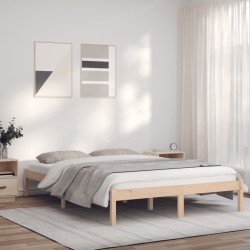 vidaXL Giroletto 140x190 cm in Legno Massello di Pino