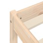 vidaXL Giroletto 140x190 cm in Legno Massello di Pino vidaXL Giroletto 140x190 cm in Legno Massello di Pino