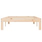 vidaXL Giroletto 90x190 cm in Legno Massello di Pino 3FT Single vidaXL Giroletto 90x190 cm in Legno Massello di Pino 3FT Single