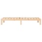 vidaXL Giroletto 90x190 cm in Legno Massello di Pino 3FT Single vidaXL Giroletto 90x190 cm in Legno Massello di Pino 3FT Single