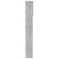 vidaXL Mobile Lavatrice Grigio Cemento 64x25,5x190cm Legno Multistrato vidaXL Mobile Lavatrice Grigio Cemento 64x25,5x190cm Legno Multistrato