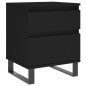 vidaXL Comodini 2pz Neri 40x35x50 cm in Legno Multistrato vidaXL Comodini 2pz Neri 40x35x50 cm in Legno Multistrato