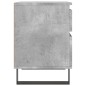 vidaXL Comodini 2pz Grigio Cemento 40x35x50 cm in Legno Multistrato