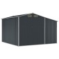 vidaXL Capanno da Giardino Antracite 277x279x179 cm in Acciaio Zincato