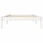 vidaXL Giroletto Bianco 90x190 cm in Legno Massello di Pino 3FT Single vidaXL Giroletto Bianco 90x190 cm in Legno Massello di Pino 3FT Single