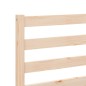 vidaXL Giroletto 90x190 cm in Legno Massello di Pino 3FT Single