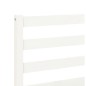 vidaXL Giroletto Bianco 160x200 cm in Legno Massello di Pino vidaXL Giroletto Bianco 160x200 cm in Legno Massello di Pino