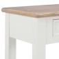 vidaXL Tavolo Consolle Bianco 110x35x80 cm in Legno vidaXL Tavolo Consolle Bianco 110x35x80 cm in Legno