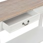 vidaXL Tavolo Consolle Bianco 110x35x80 cm in Legno vidaXL Tavolo Consolle Bianco 110x35x80 cm in Legno