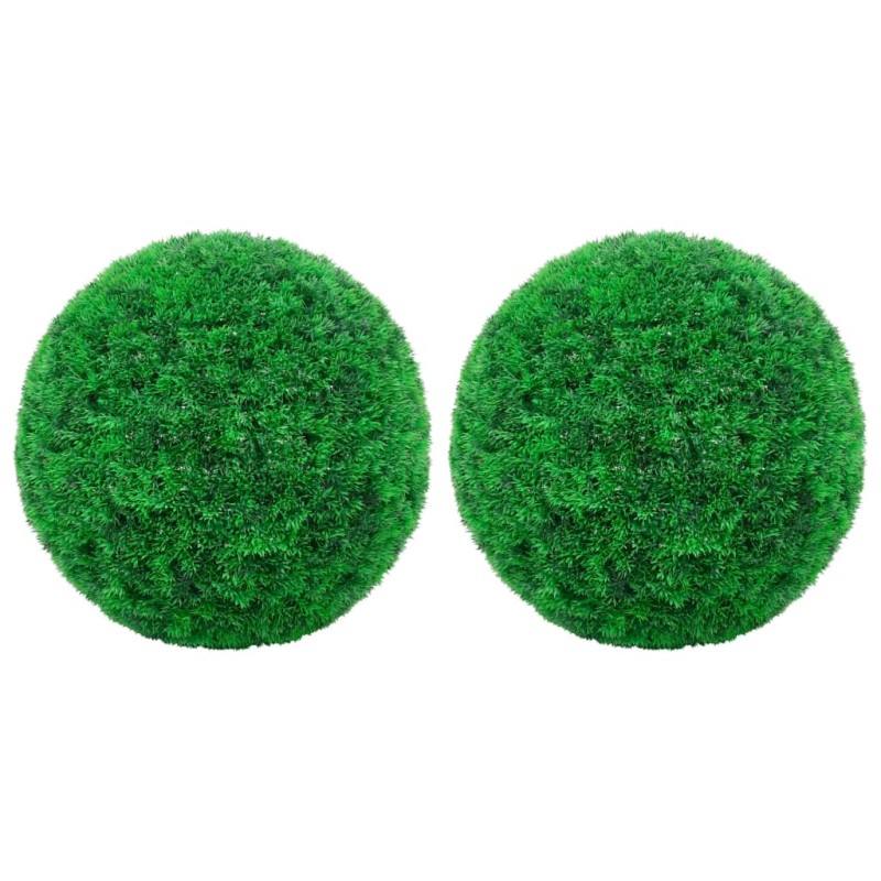 vidaXL Sfere di Bosso Artificiale 2 pz 52 cm vidaXL Sfere di Bosso Artificiale 2 pz 52 cm