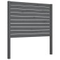 Testiera per Letto Grigia 106x4x100cm in Legno Massello di Pino Testiera per Letto Grigia 106x4x100cm in Legno Massello di Pino