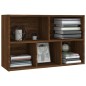 Libreria/Credenza Rovere Marrone 50x25x80 cm Legno Multistrato Libreria/Credenza Rovere Marrone 50x25x80 cm Legno Multistrato