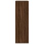 Libreria/Credenza Rovere Marrone 50x25x80 cm Legno Multistrato Libreria/Credenza Rovere Marrone 50x25x80 cm Legno Multistrato