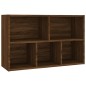 Libreria/Credenza Rovere Marrone 50x25x80 cm Legno Multistrato Libreria/Credenza Rovere Marrone 50x25x80 cm Legno Multistrato