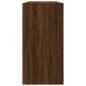 Libreria/Credenza Rovere Marrone 50x25x80 cm Legno Multistrato Libreria/Credenza Rovere Marrone 50x25x80 cm Legno Multistrato