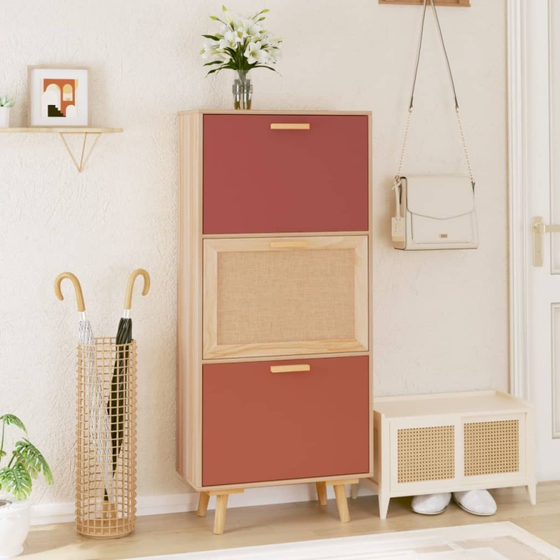 Scarpiera 52x25x120 cm in Legno Multistrato