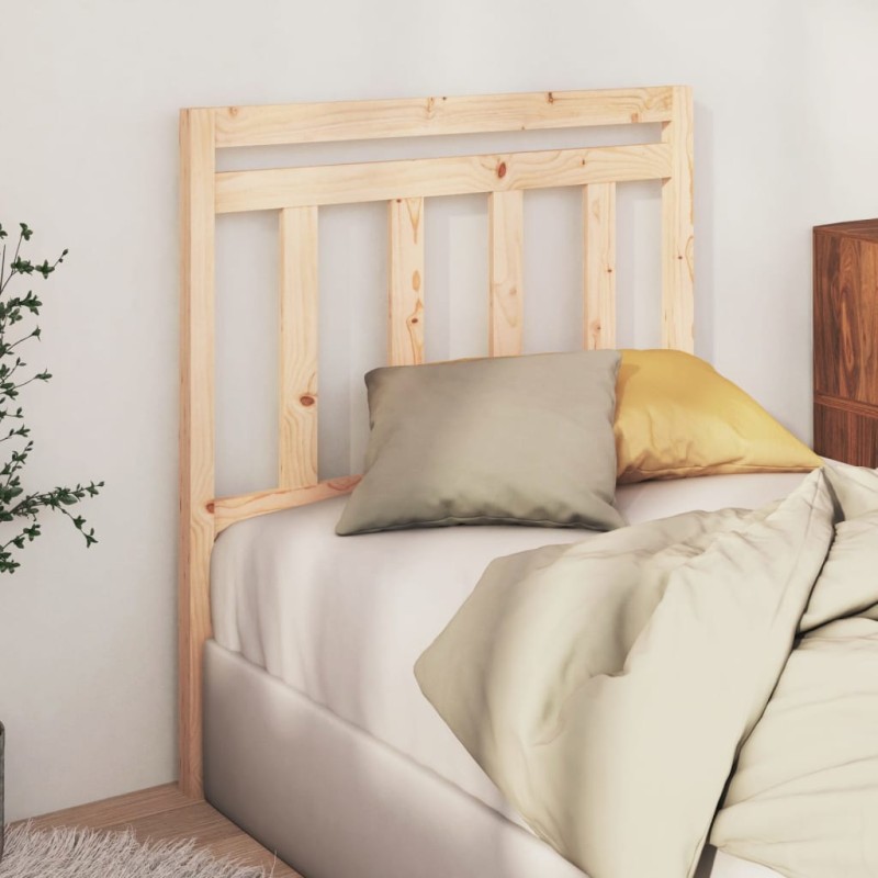 Testiera per Letto 96x4x100 cm in Legno Massello di Pino Testiera per Letto 96x4x100 cm in Legno Massello di Pino