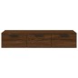 Armadietto a Muro Rovere Marrone 102x30x20 cm Legno Multistrato Armadietto a Muro Rovere Marrone 102x30x20 cm Legno Multistrato