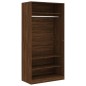 Armadio Rovere Marrone 100x50x200 cm in Legno Multistrato Armadio Rovere Marrone 100x50x200 cm in Legno Multistrato