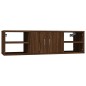 vidaXL Mensola a Muro Rovere Marrone 102x30x29 cm Legno Multistrato vidaXL Mensola a Muro Rovere Marrone 102x30x29 cm Legno Multistrato