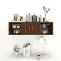 vidaXL Mensola a Muro Rovere Marrone 102x30x29 cm Legno Multistrato vidaXL Mensola a Muro Rovere Marrone 102x30x29 cm Legno Multistrato