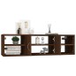 vidaXL Mensola a Muro Rovere Marrone 102x30x29 cm Legno Multistrato vidaXL Mensola a Muro Rovere Marrone 102x30x29 cm Legno Multistrato