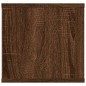 vidaXL Mensola a Muro Rovere Marrone 102x30x29 cm Legno Multistrato vidaXL Mensola a Muro Rovere Marrone 102x30x29 cm Legno Multistrato