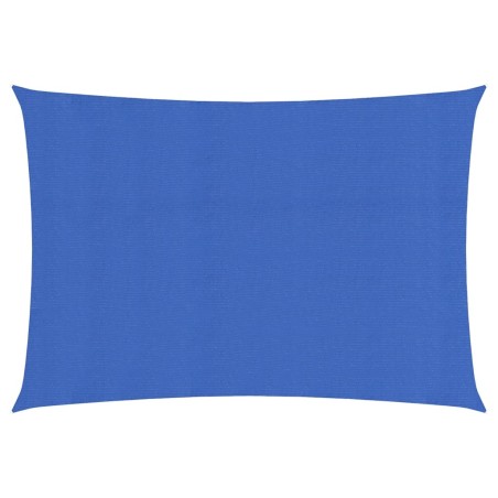 vidaXL Vela Parasole 160 g/m² Blu 2,5x4,5 m in HDPE