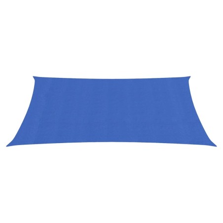 vidaXL Vela Parasole 160 g/m² Blu 2,5x4,5 m in HDPE