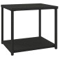 Tavolino Nero 55x45x49 cm in Polyrattan Tavolino Nero 55x45x49 cm in Polyrattan