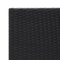 Tavolino Nero 55x45x49 cm in Polyrattan Tavolino Nero 55x45x49 cm in Polyrattan