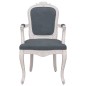 Sedie da Pranzo 2 pz Grigio Scuro 62x59,5x100,5 cm Velluto Sedie da Pranzo 2 pz Grigio Scuro 62x59,5x100,5 cm Velluto