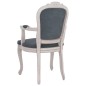 Sedie da Pranzo 2 pz Grigio Scuro 62x59,5x100,5 cm Velluto Sedie da Pranzo 2 pz Grigio Scuro 62x59,5x100,5 cm Velluto