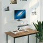 vidaXL Banco da Lavoro Regolabile 60x40x(13-41,5)cm in Acciaio e Legno
