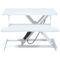 vidaXL Banco da Lavoro Regolabile 60x40x(13-41,5)cm in Acciaio e Legno