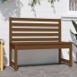 Panca da Giardino Miele 109 cm in Legno Massello di Pino Panca da Giardino Miele 109 cm in Legno Massello di Pino
