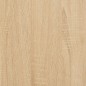 Scrivania Rovere Sonoma 100x50x75 cm Legno Multistrato e Ferro Scrivania Rovere Sonoma 100x50x75 cm Legno Multistrato e Ferro