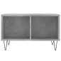 vidaXL Tavolino Salotto Grigio Cemento 60x50x36,5 cm Legno Multistrato