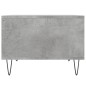 vidaXL Tavolino Salotto Grigio Cemento 60x50x36,5 cm Legno Multistrato