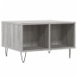 vidaXL Tavolino da Salotto grigio sonoma 60x50x36,5 cm in Multistrato