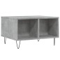 vidaXL Tavolino Salotto Grigio Cemento 60x50x36,5 cm Legno Multistrato